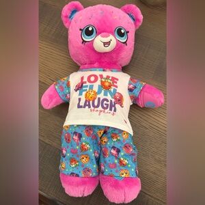 Build-A-Bear BAB Shopkins D’lish Donut Plush Bear with Pajamas